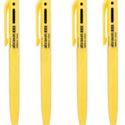 Lineplus Balpoint Pen Abraxa 0.5mm Pack of 4 Black-image-2