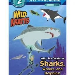 penguin random house SIR: Wild Sea Creatures: Sharks, Whales and Dolphins Story Book By Chris Kratt - English-picture-18