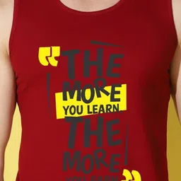 WOOSTRO Pack of 2 Printed Combed Cotton Innerwear Vests with Intelliease Technology image 3