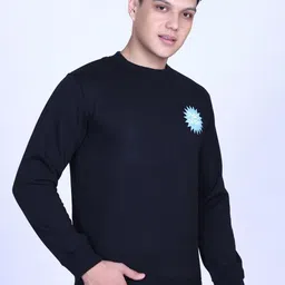 PYRO SPIRIT Men Back Printed Pullover Sweatshirt image 4