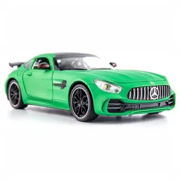 YAMAMA Mercedes AMG GT Sports Car Toys Alloy Metal Die-cast Friction Car With Openable Doors, Light And Realistic Music (Pack of 1 Color May Vary) image 2