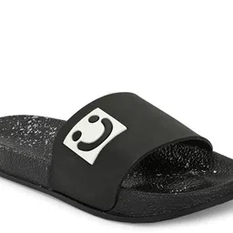 Shoe Island Men Solid Sliders Flip Flops image 3