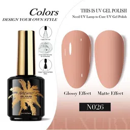 NAILWIND UV & LED Soak-Off Gel Nail Polish 15ml - Shade N026 image 2