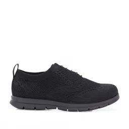 hoversoul Hoversole Men's Lane Black Brogue Shoes image 2