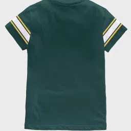 Codez Kids Teal & Coral Printed T-Shirt (Pack Of 2) image 2