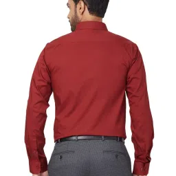 Raymond Red Slim Fit Shirt image 2