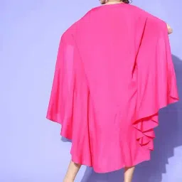 Inweave Pink Regular Fit Kaftan image 2