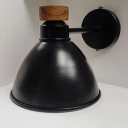 THE BLACK STEEL Black Metal Wall Lamp-picture-49