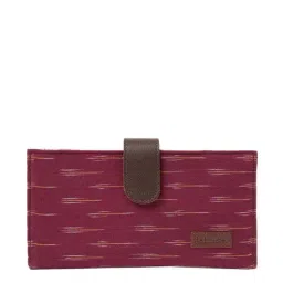Fabindia Purple Printed Envelope Wallet for Women-picture-25