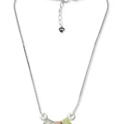 Taraash 92.5 Sterling Silver Necklace for Women-picture-42
