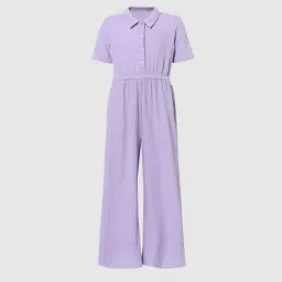 KIDS ONLY Lavender Solid Jumpsuit-image-31