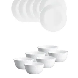 Corelle Livingware 12 Pc Breakfast Set Katori - Winter Frost White-image-37