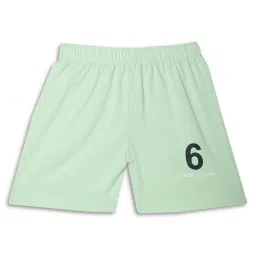 Vimal Jonney Kids Green & Black Printed Shorts (Pack of 2) image 2