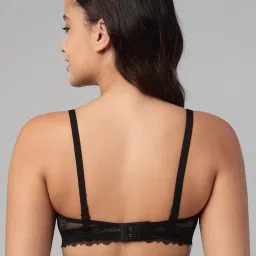 Clovia Black & White Non Wired Padded T Shirt Bra image 2