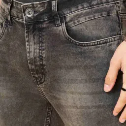 Sf Jeans By Pantaloons Black Slim Fit Jeans image 5