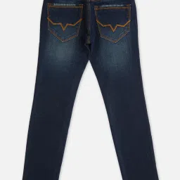 Pepe Jeans Boys Blue Solid Jeans image 2