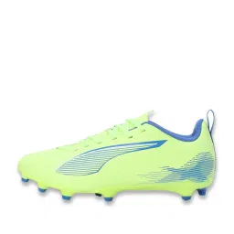 Puma Kids ULTRA 5 PLAY FG/AG Fizzy Apple Football Shoes image 2