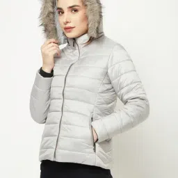 Crimsoune Club Silver Regular Fit Padded Jacket image 3