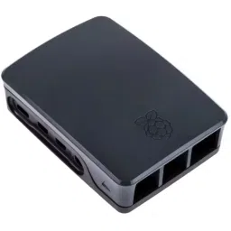 Raspberry Pi Plastic Case for use with Raspberry Pi 4B, RPI4 Case Black/Grey-picture-44