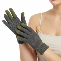 Moda Rapido Women Patterned Touchscreen Gloves-picture-10