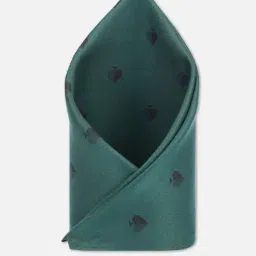 Van Heusen Green Printed Pocket Square-picture-38