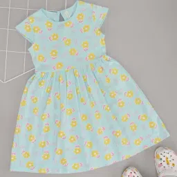 Pantaloons Junior Girls Spa Retreat Cotton Floral Casual Dresses-image-66