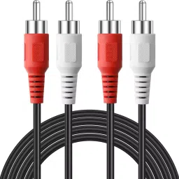 FEDUS 2-RCA Male to 2-RCA Male Converter Red & White 1.5 m-picture-18