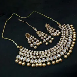 Gyaan Jewels Stone-Studded Jewellery Set-picture-17