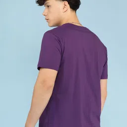 BRAWNY BATTLER Typography Printed Round Neck Short Sleeves Pure Cotton T-shirt image 4