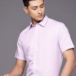 Louis Philippe Pure Cotton Classic Fit Formal Shirt-picture-17