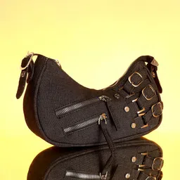 HAUTE SAUCE by Campus Sutra Structured Sling Bag image 2