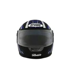 Studds BRAVO DEVIL Matt Black 580 mm Large Full Face Helmet, MATT BLACK N1-picture-30