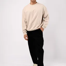 Tailoraedge Men Textured Relaxed Trousers image 4