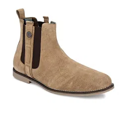 Eego Italy Men Leather Round Toe Chelsea Boots-picture-42