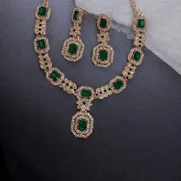 Women Click Stone-Studded Jewellery Set-picture-23