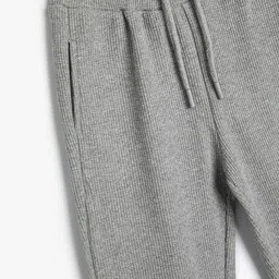 Koton Boys Mid-Rise Pure Cotton Joggers image 4
