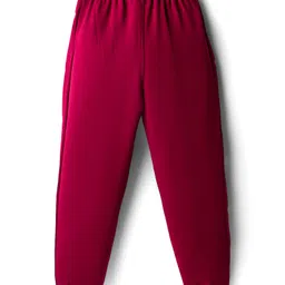 Honeyhap Premium 100% Cotton Terry Knit Winter Wear Suits with Bio Finish & Love Yourself Text Print - Wine image 5