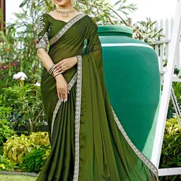 K 5 Fashion Pure Chiffon Ready to Wear Saree-picture-18