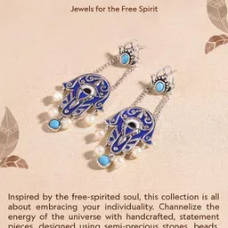 Voylla Quirky Drop Earrings image 2