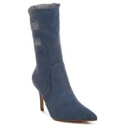 London Rag Women's Denim Booties-picture-47