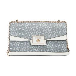 Guess Denim Alysa Logo Cross Body Bag-picture-41