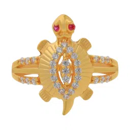 Malabar Gold and Diamonds 22k (916) Yellow Gold Ring for Women image 2