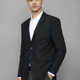 Allen Solly Black Slim Fit Blazer image 2