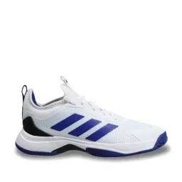 Adidas Men's Stroker White Tennis Shoes-image-96