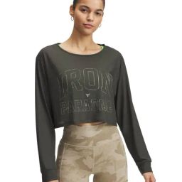 Under Armour Green Regular Fit Printed Sports T-Shirt-picture-6