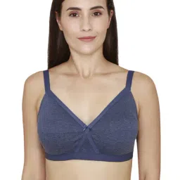 Rosaline by Zivame Blue Half Coverage Bra-image-69