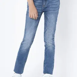 Mode by Red Tape Girls Blue Washed Jeans-image-62