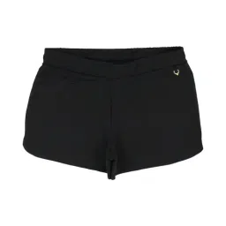 Allen Solly Junior Black Solid Shorts-picture-11