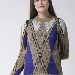 Club York Beige Printed Pullover-picture-35