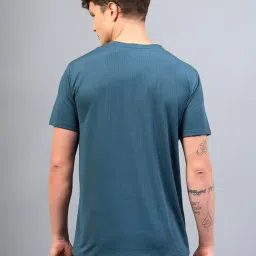 Dida Blue Polyester Regular Fit T-Shirt image 2